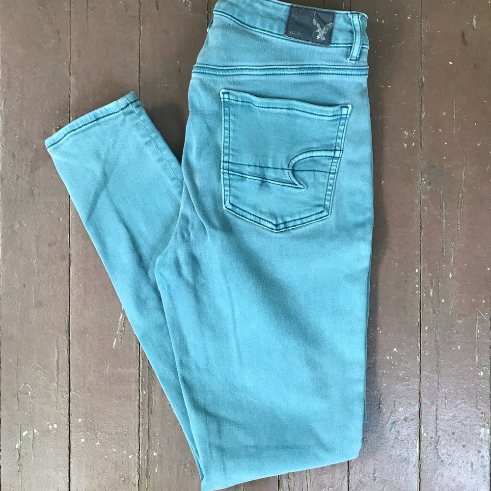 American Eagle Sky-High Jegging, size: 8
